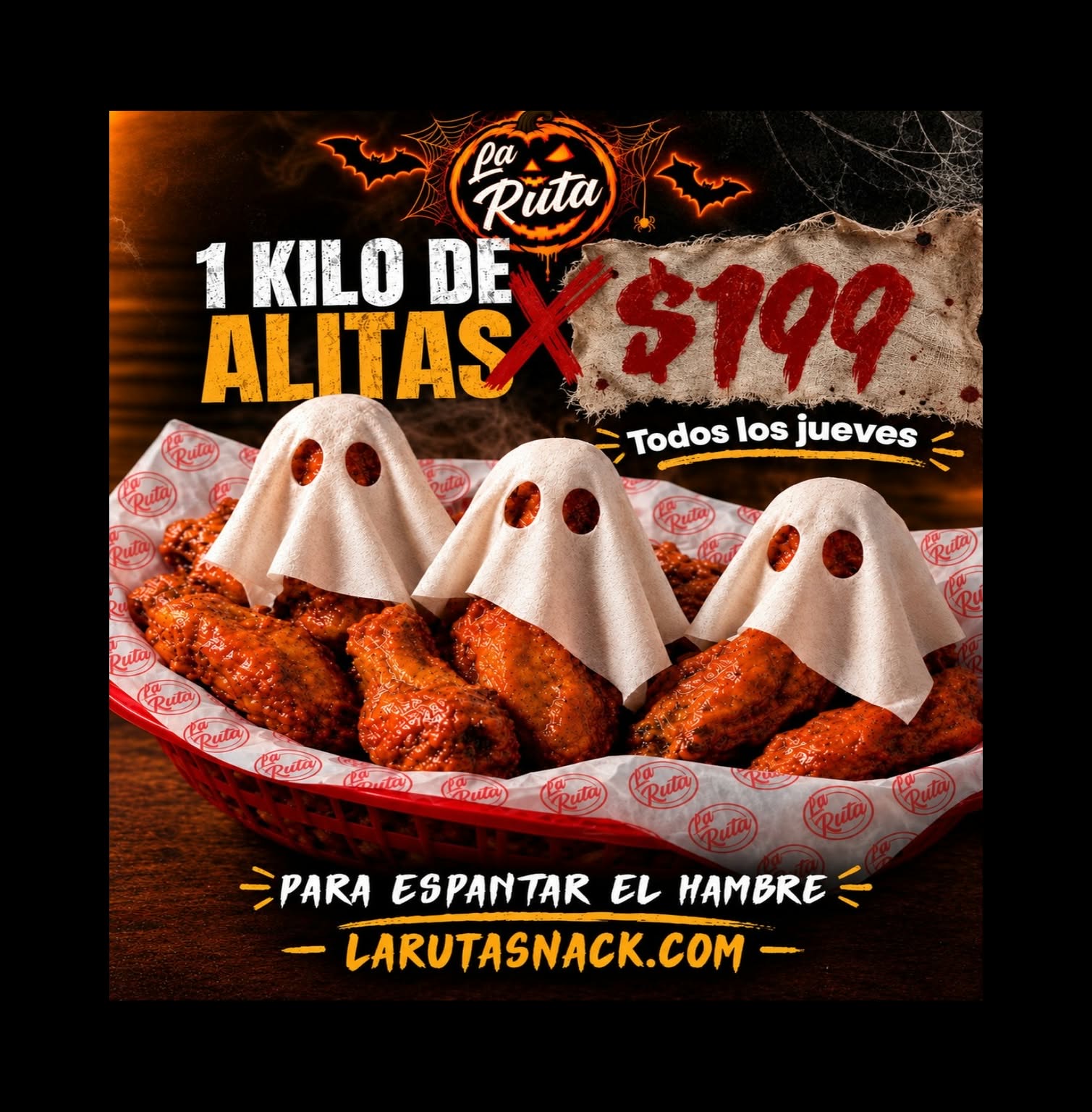 1 KILO DE ALITAS
